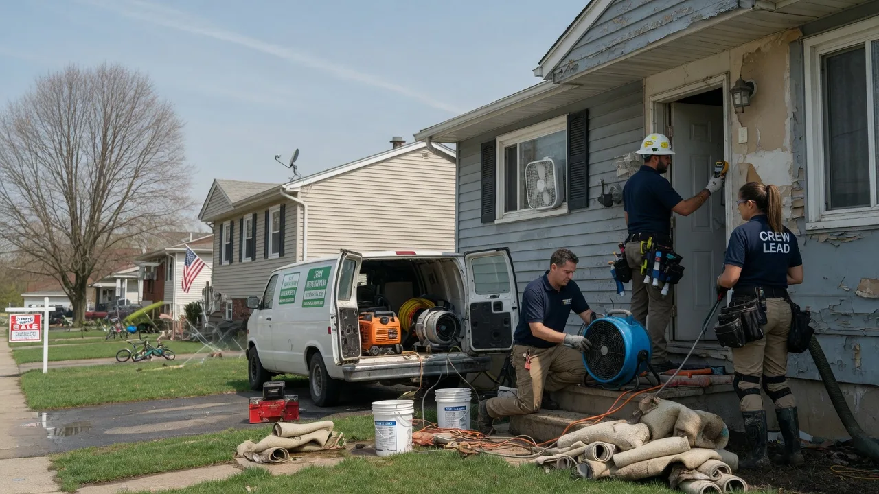 Flood Cleanup in Milton, VT near me