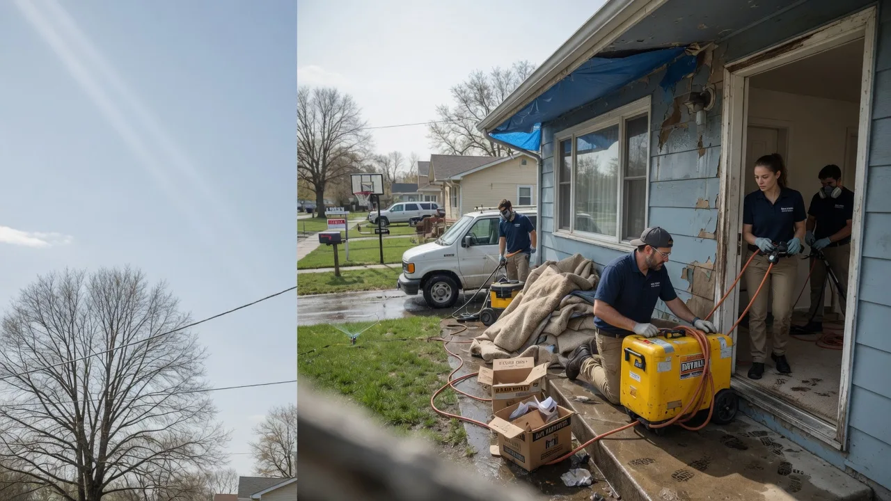 Basement Flood Cleanup in Milton, VT near me